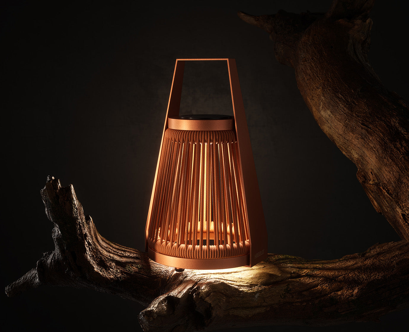 Higold Luxury Exterior Solar lights Outdoor For Yard Apollo Solar Powered Landscape Lighting Lamps For Garden