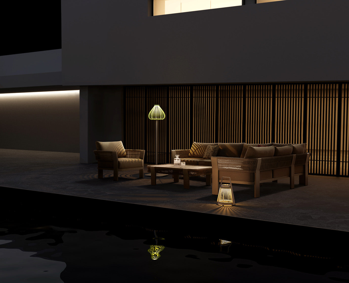 Higold Luxury Exterior Solar lights Outdoor For Yard Apollo Solar Powered Landscape Lighting Lamps With High Stand For Garden