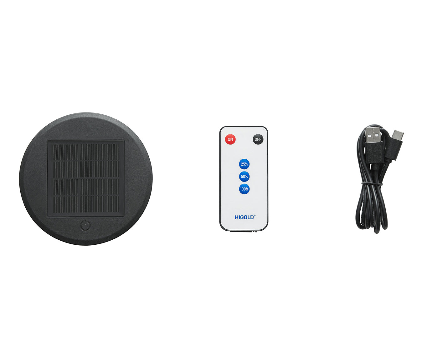 Higold Luxury Exterior Solar lights Outdoor For Yard Apollo Solar Powered Landscape Lighting Lamps For Garden