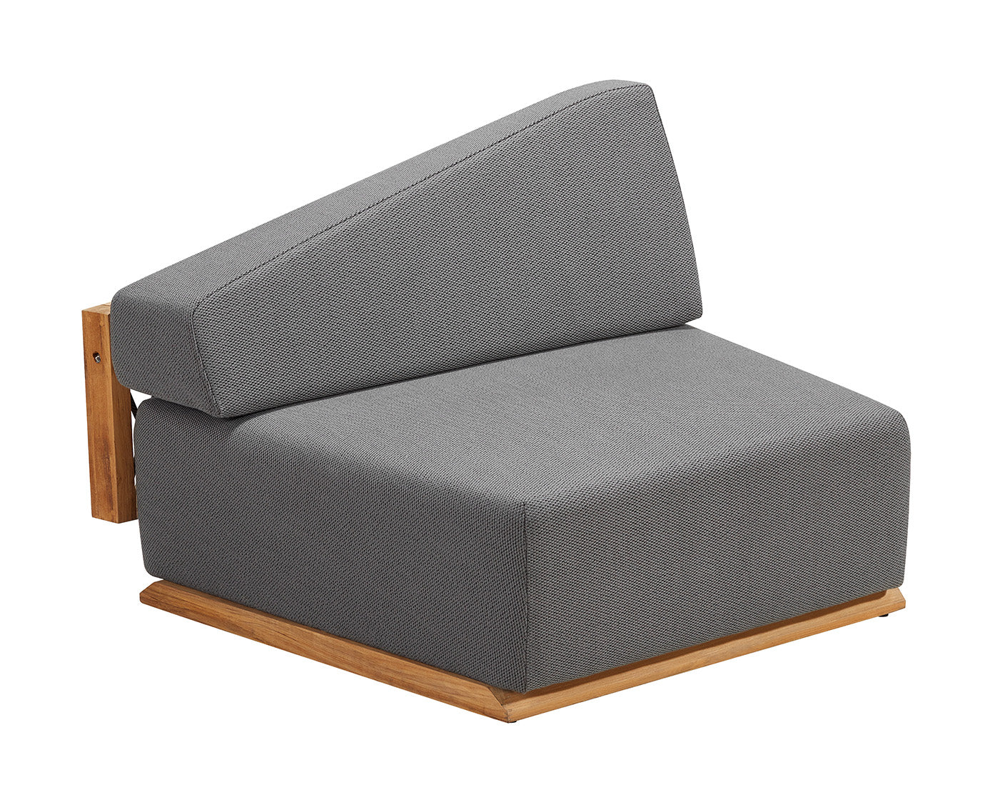 Higold Luxury Outdoor Garden Teak Furniture Sectional Sofa Sets Armonia Patio Couch with Coffee Table And Footstools