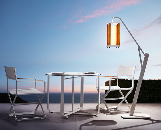 Higold Luxury Exterior Solar lights Outdoor For Yard Aurora Solar Powered Landscape Lighting Lamps For Garden