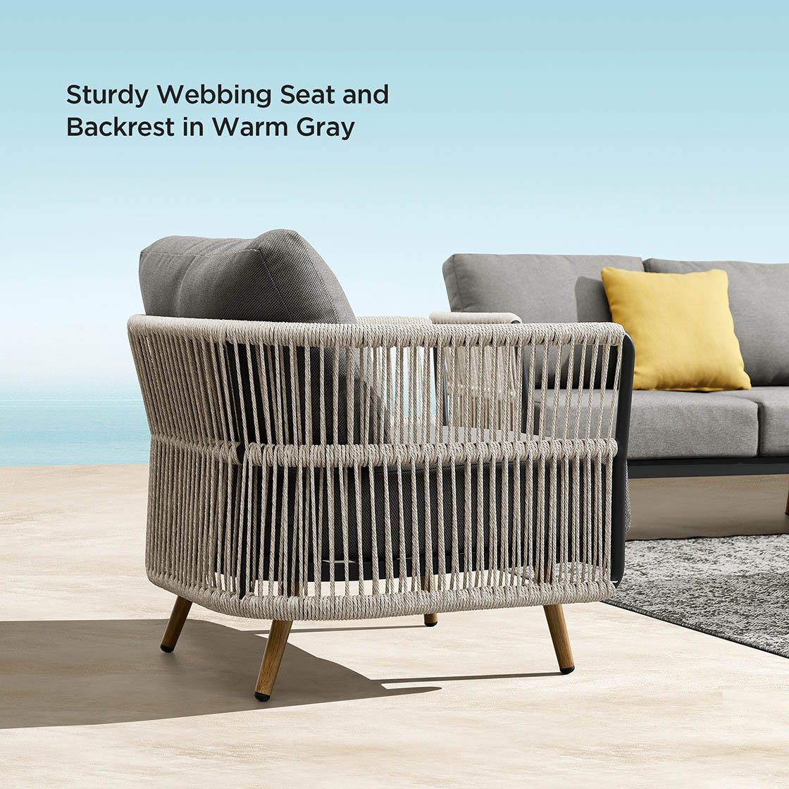 HIGOLD Bay 5-Seater outdoor conversation sofa set