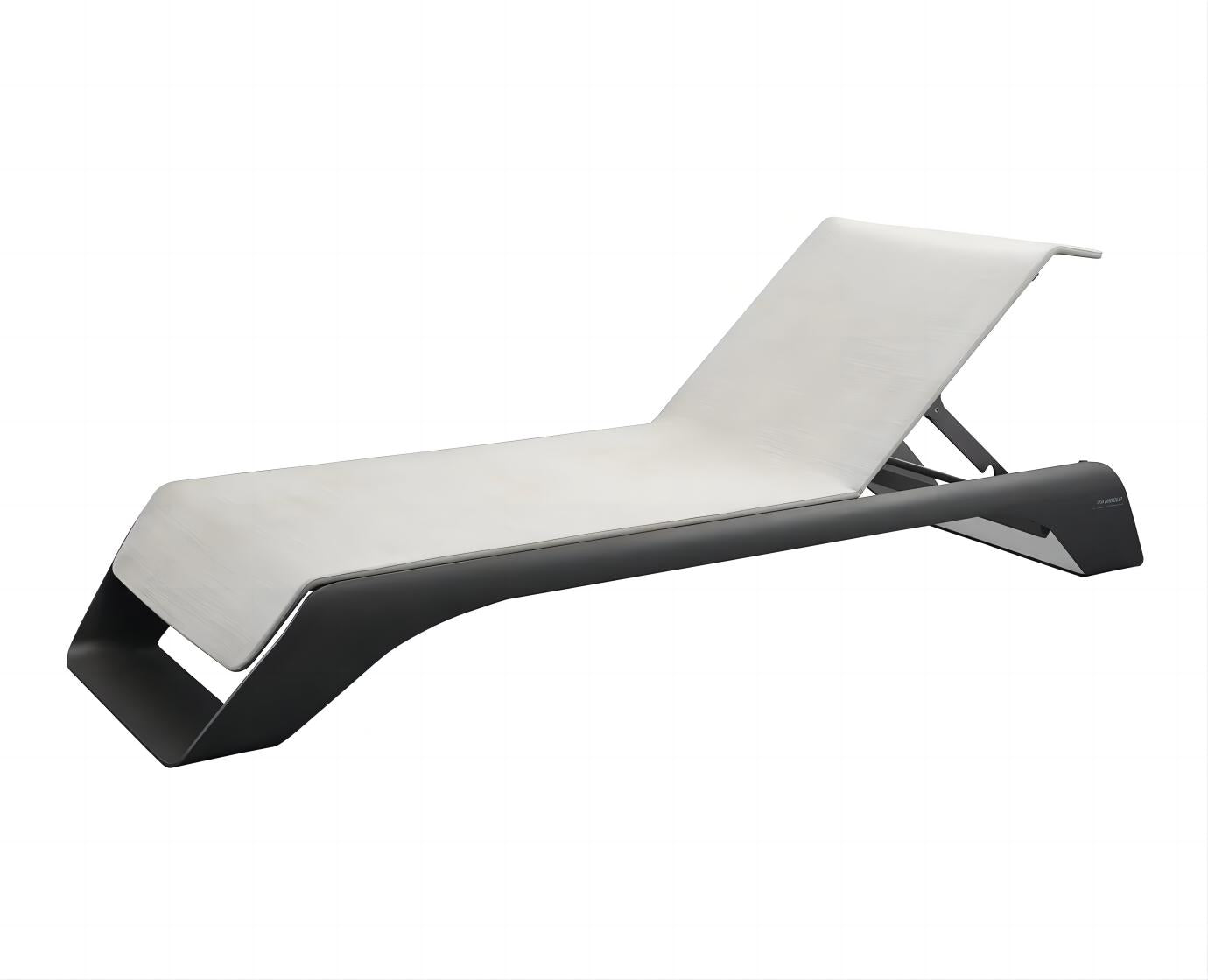 Higold Luxury Aluminum Outdoor Pool Chaise Loungers With Teak Side Table Onda Lounge Chairs