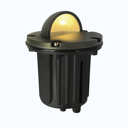 Free Shipping Brass Landscape Lighting LT2203A Domed Half Lid In Ground Well Light (Lamp not included)