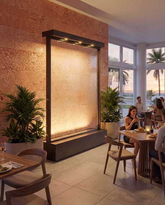 Luxury Water walls SPS-C The Dual-View Architectural Screen