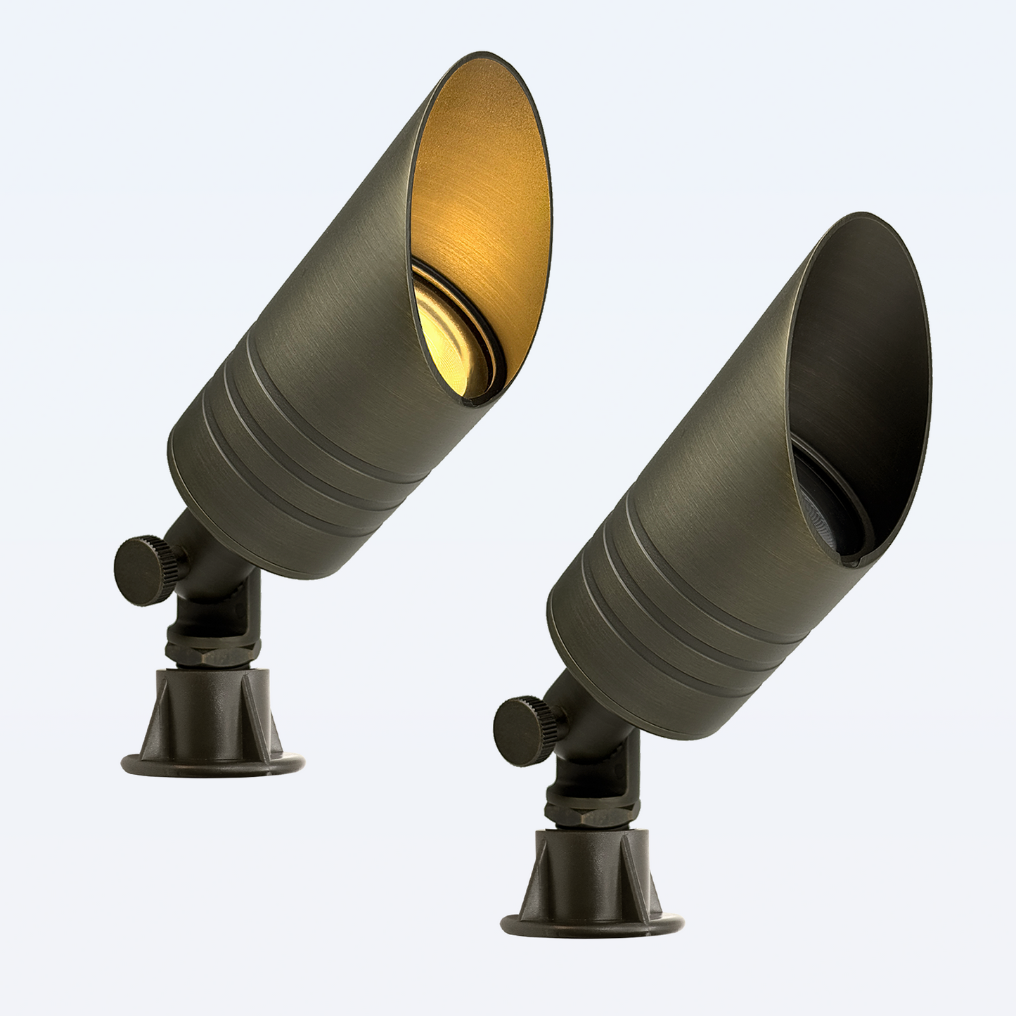 Free Shipping Brass Landscape Lighting LT2100BT Integrated RGB CCT Tunable Seamless Connectivity Smart Up Light