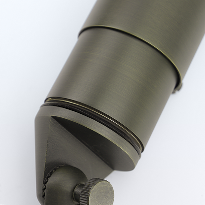 Free Shipping Brass Landscape Lighting LT2102 Adjustable Shroud MR16 Up Lights (Lamp not included)