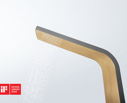 Free Shipping Luxury Outdoor Shower Teak Wood Patio Shower Higold Brand