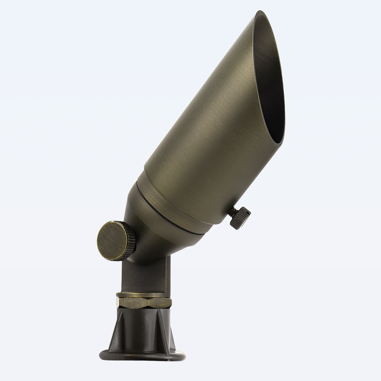 Free Shipping Brass Landscape Lighting LT2103 Adjustable Shroud MR11 Up Lights (Lamp not included)