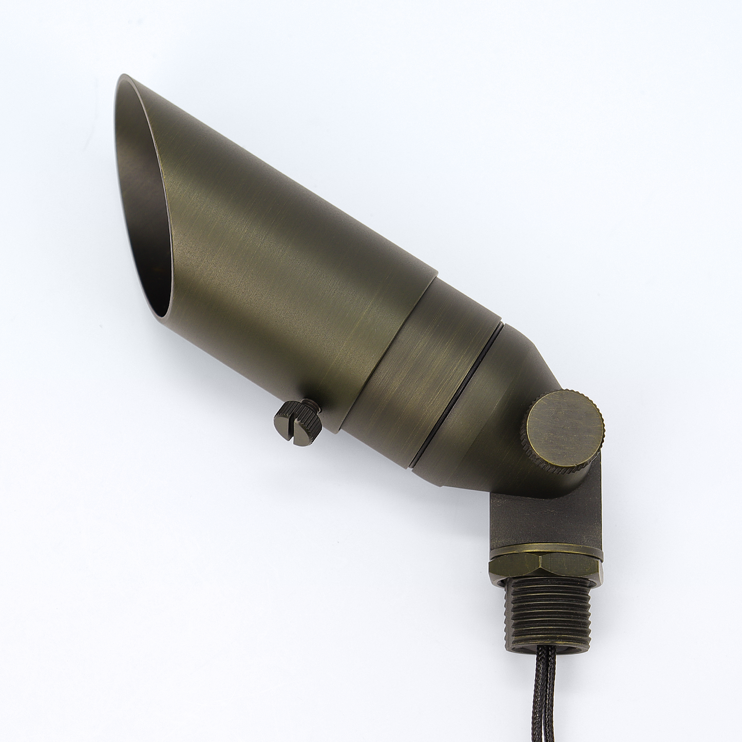 Free Shipping Brass Landscape Lighting LT2103 Adjustable Shroud MR11 Up Lights (Lamp not included)