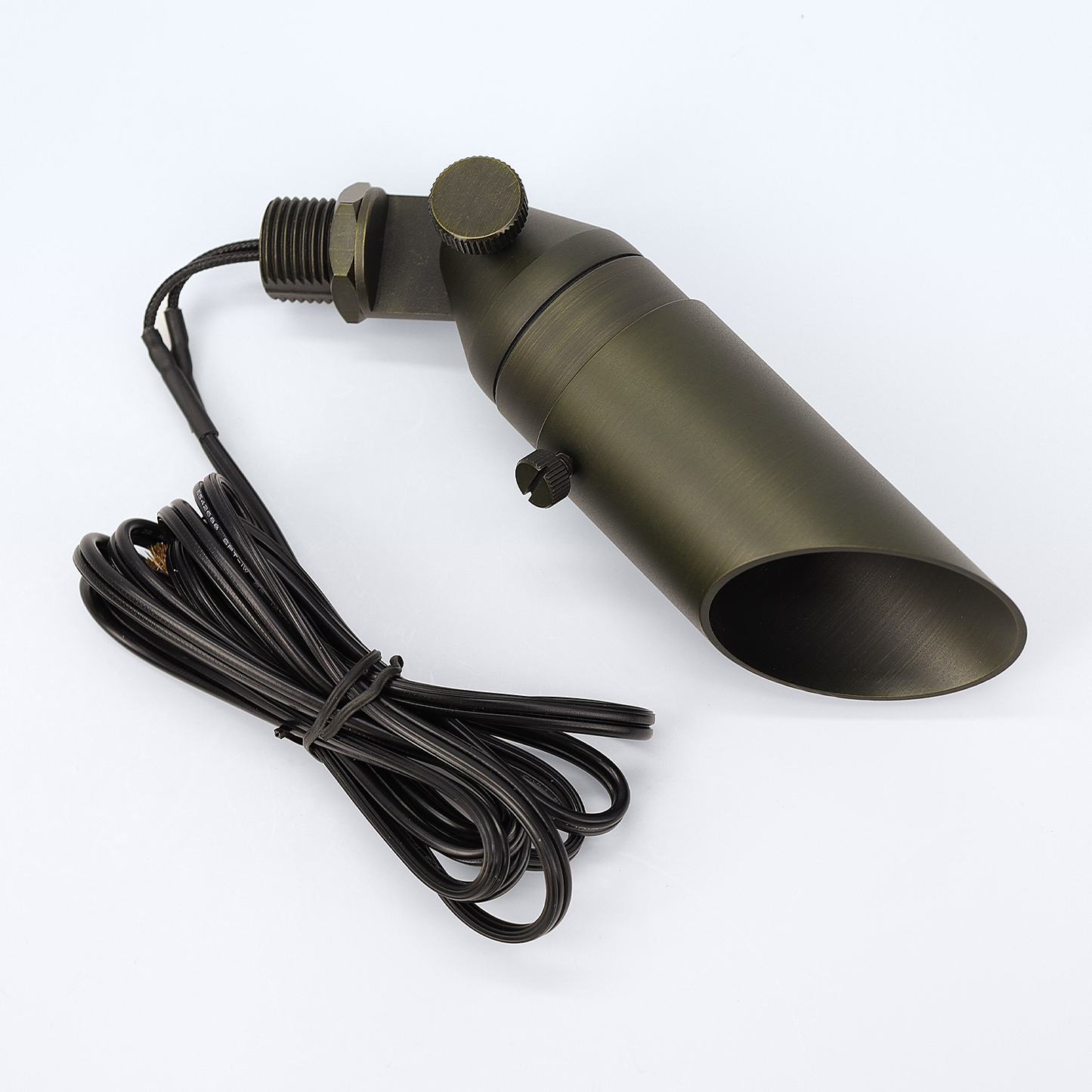 Free Shipping Brass Landscape Lighting LT2103 Adjustable Shroud MR11 Up Lights (Lamp not included)