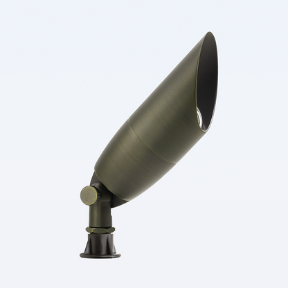 Free Shipping Brass Landscape Lighting LT2108 Long Shroud MR16 Up Light (Lamp not included)