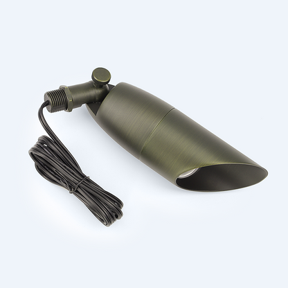 Free Shipping Brass Landscape Lighting LT2108 Long Shroud MR16 Up Light (Lamp not included)