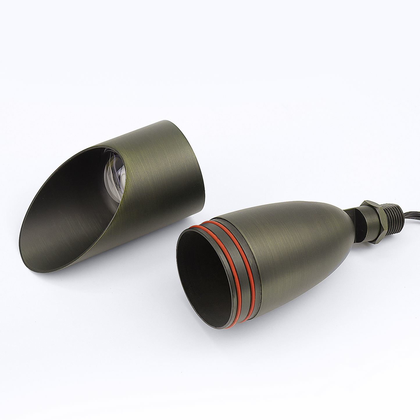 Free Shipping Brass Landscape Lighting LT2108 Long Shroud MR16 Up Light (Lamp not included)