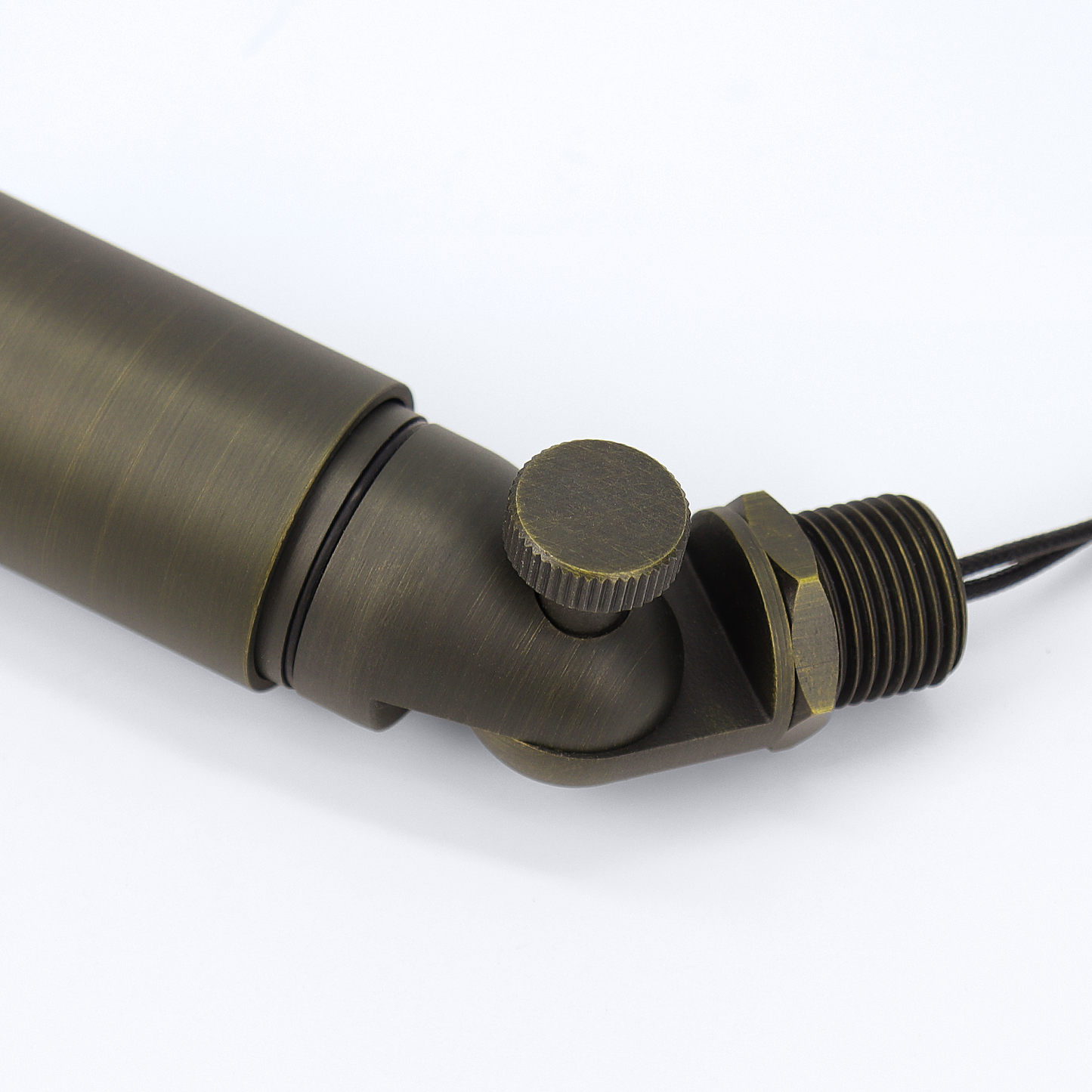 Free Shipping Brass Landscape Lighting LT2104 Adjustable Shroud MR8 Up Light (Lamp not included)