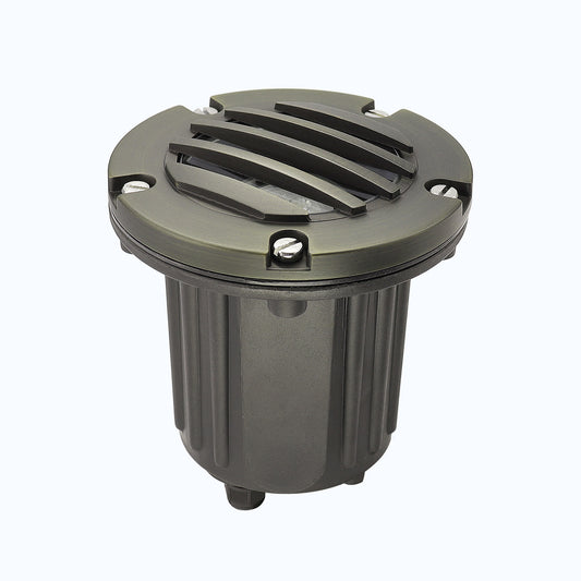 Free Shipping Brass Landscape Lighting LT2202B Grated In Ground Well Light (Lamp not included)