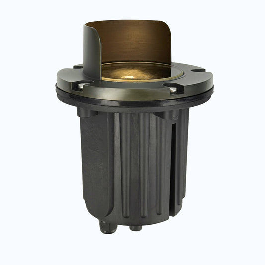Free Shipping Brass Landscape Lighting LT2203B Shrouded In Ground Well Light (Lamp not included)