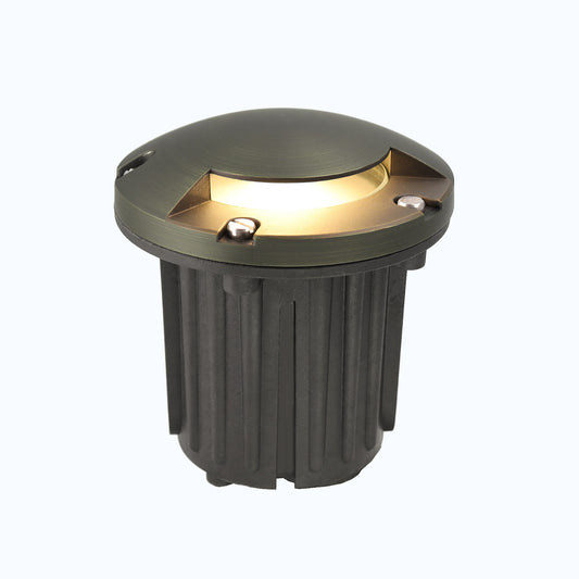 Free Shipping Brass Landscape Lighting LT2204A One Direction Turret In Ground Well Light (Lamp not included)