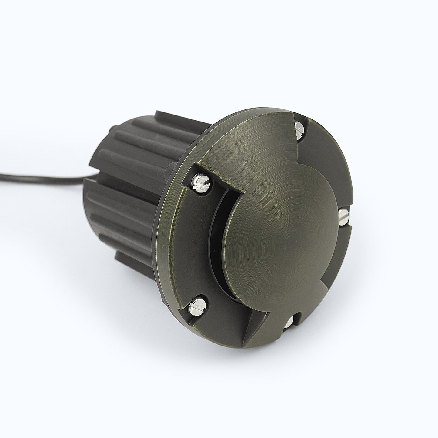 Free Shipping Brass Landscape Lighting LT2204B Two Direction Turret In Ground Well Light (Lamp not included)