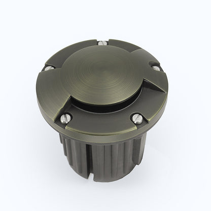 Free Shipping Brass Landscape Lighting LT2204B Two Direction Turret In Ground Well Light (Lamp not included)