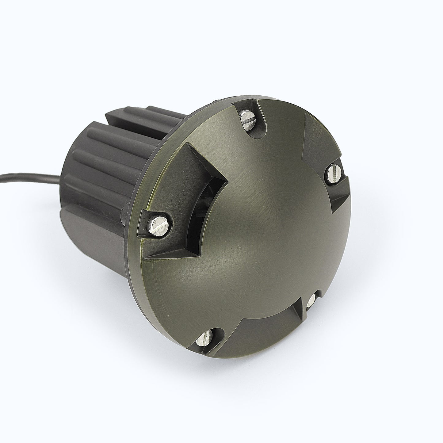 Free Shipping Brass Landscape Lighting LT2204C Three Direction Turret In Ground Well Light (Lamp not included)