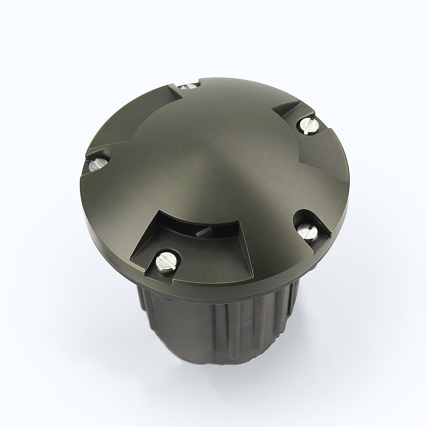 Free Shipping Brass Landscape Lighting LT2204C Three Direction Turret In Ground Well Light (Lamp not included)