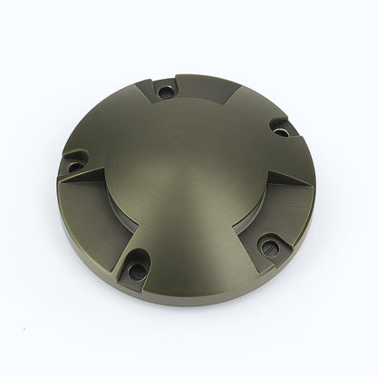 Free Shipping Brass Landscape Lighting LT2204C Three Direction Turret In Ground Well Light (Lamp not included)