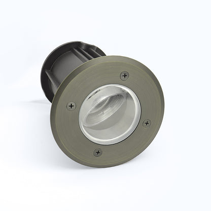 Free Shipping Brass Landscape Lighting LT2206B Flat MR16 In Ground Well Light (Lamp not included)