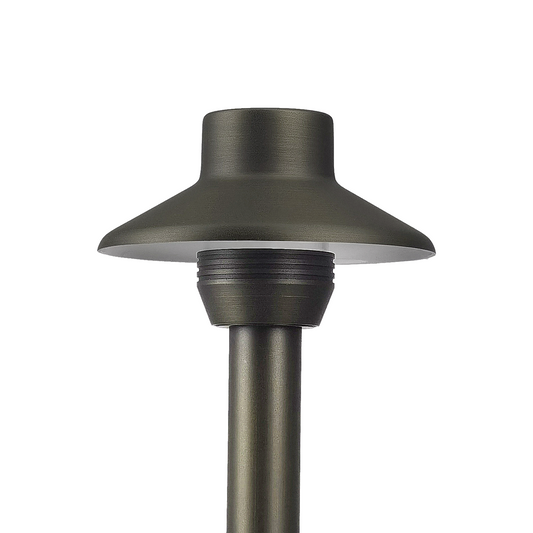 Free Shipping Brass Landscape Lighting LT2411 Mini Flat Hat G4 Path Light (Lamp not included)