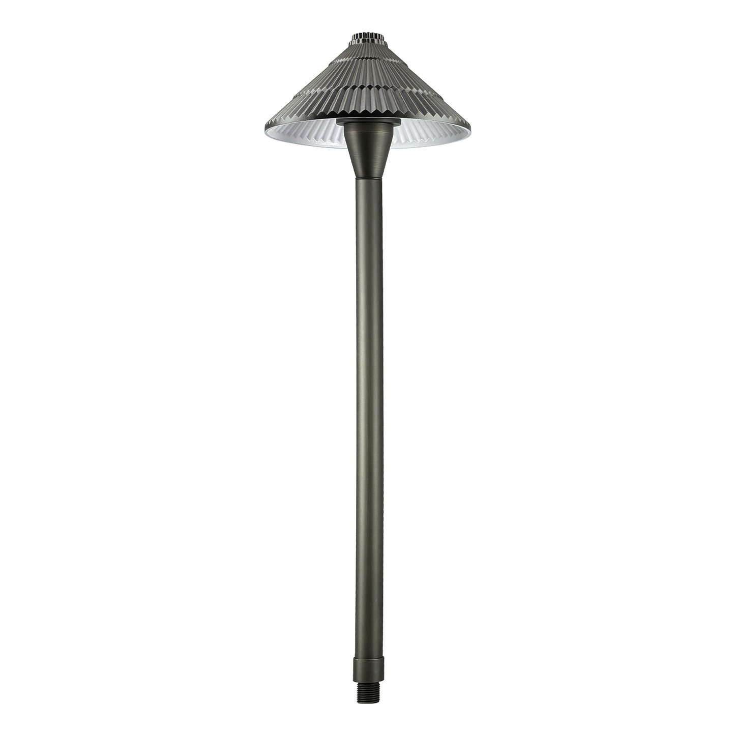 Free Shipping Brass Landscape Lighting LT2412 Classic Umbrella G4 Path Light (Lamp not included)