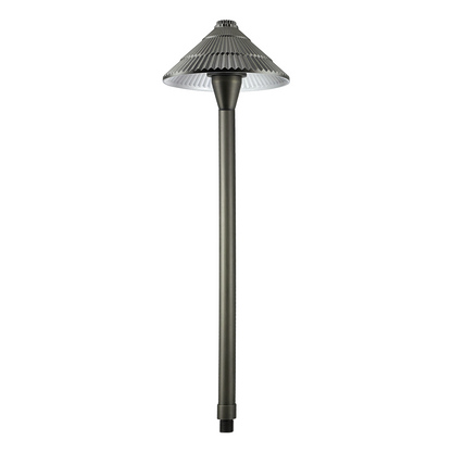 Free Shipping Brass Landscape Lighting LT2412 Classic Umbrella G4 Path Light (Lamp not included)