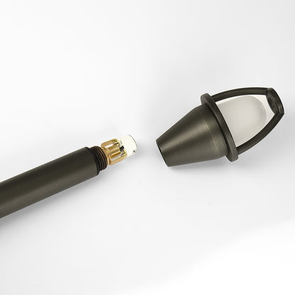 Free Shipping Brass Landscape Lighting LT2412 Classic Umbrella G4 Path Light (Lamp not included)