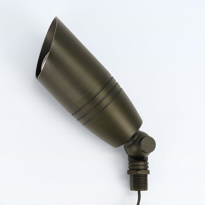 Free Shipping Brass Landscape Lighting LT2505 Die Casting Brass Integrated Up Light warm white 2700K/3000K 2W-12W adjustable