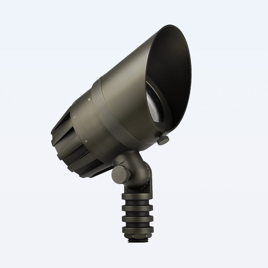 Free Shipping Brass Landscape Lighting LT2506L Die Casting Brass Wattage and Beam Angle Adjustable Up Light warm white 2700K/3000K