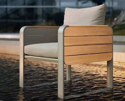 Free Shipping HIGOLD Nottingham Teak Outdoor Furniture 8 Seats Dining Set With Cushions