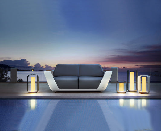 Free Shipping Higold Luxury Exterior lights Outdoor For Yard Onda Landscape Lighting Rechargable Lamps For Garden