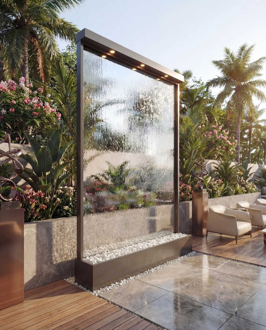 Luxury Water walls SPS-T The Crystal Architecture Series