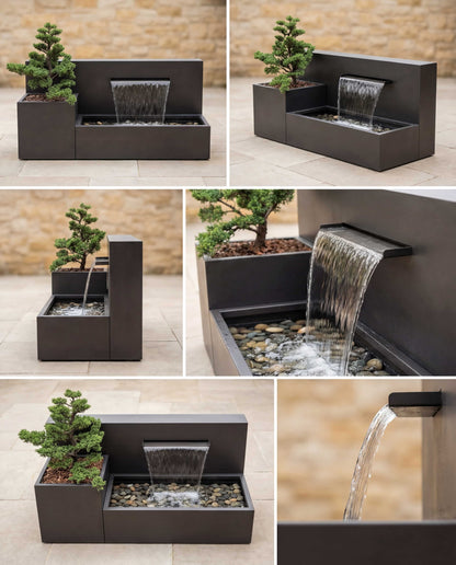 Luxury DS120 Architectural Hybrid Waterfall AISI 316L Stainless Steel (Marine Grade)