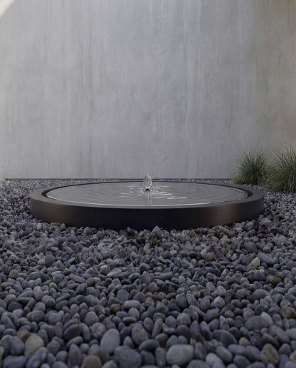 Luxury KOYS Architectural Mirror-Disc Fountain 316L Marine Grade Stainless Steel