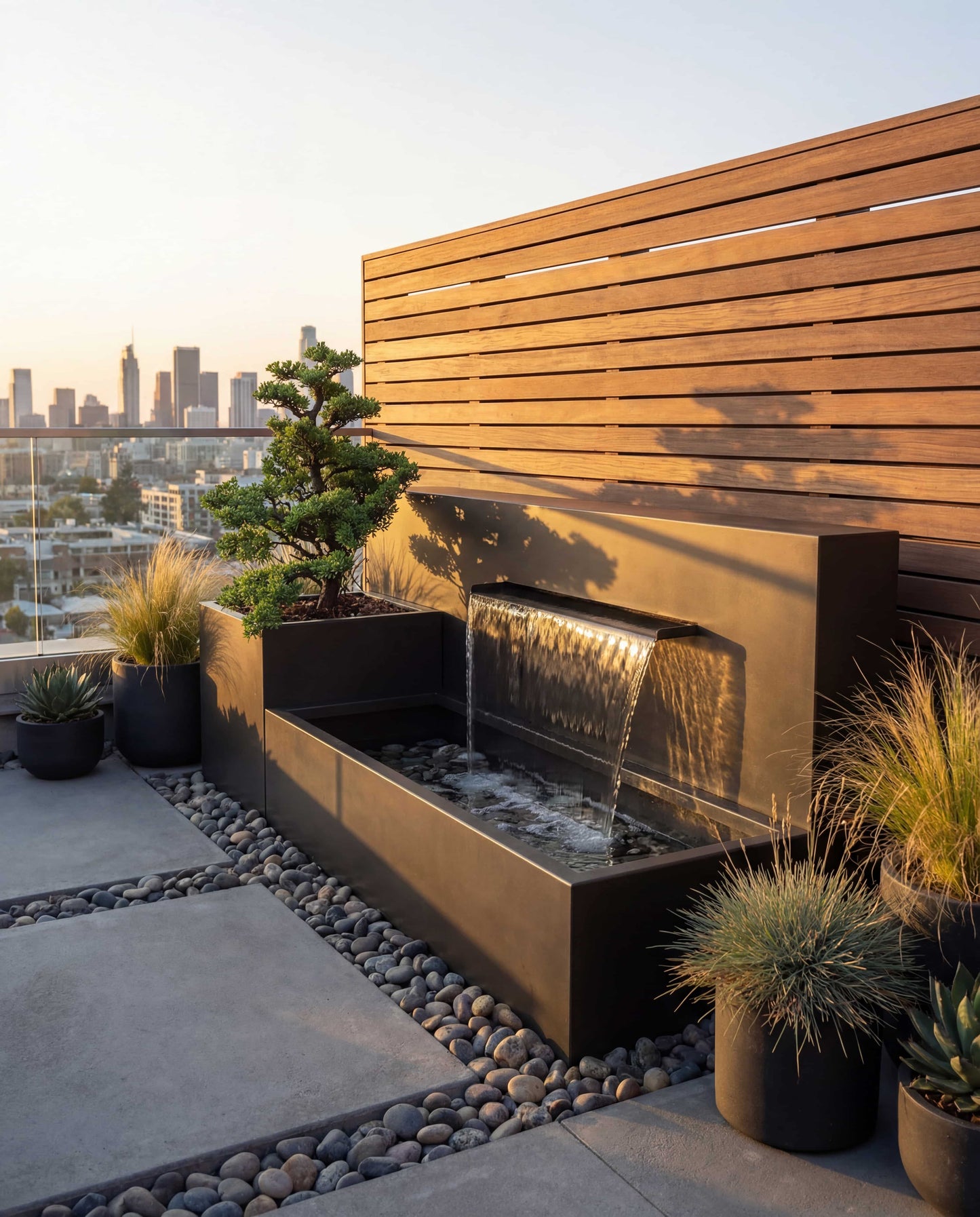 Luxury DS120 Architectural Hybrid Waterfall AISI 316L Stainless Steel (Marine Grade)
